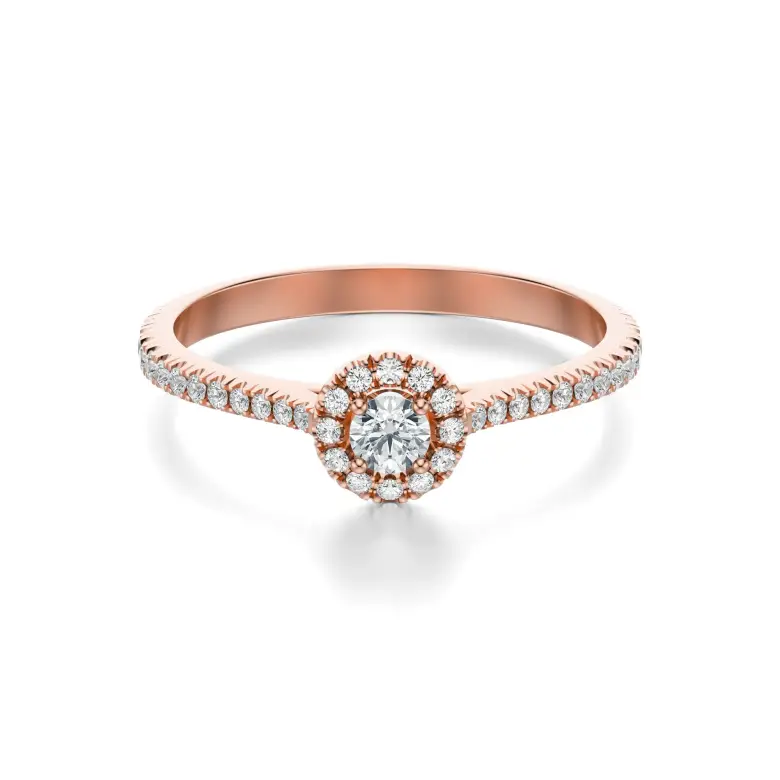 Pierścionek z diamentami